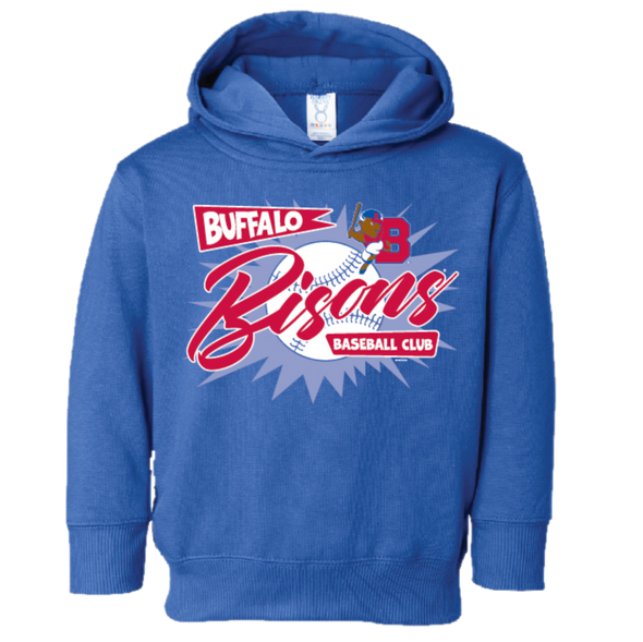 Buffalo Bisons Toddler Royal Cornell Hoodie