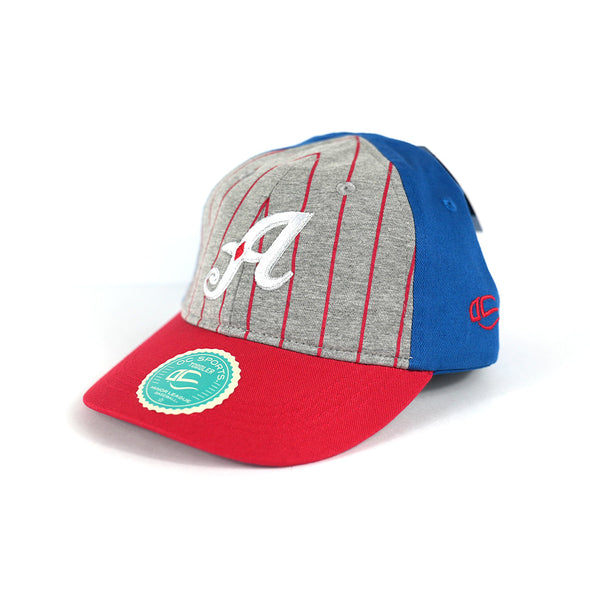Reno Aces Grey and Red Stripe Dinger Hat