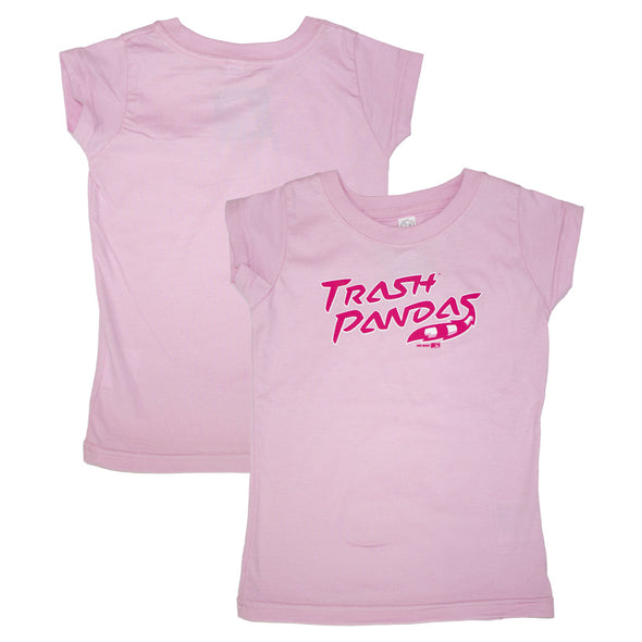 Toddler Tonal Trash Pandas Pink T-shirt