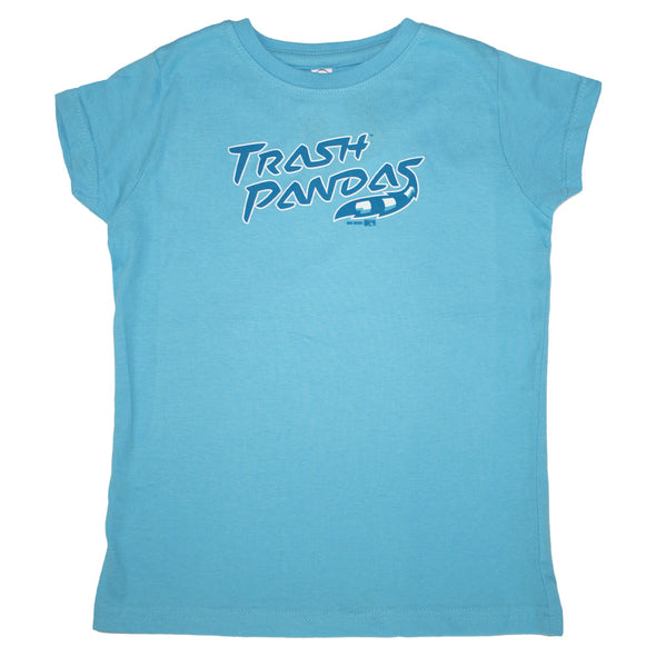 Toddler Tonal Trash Pandas Aqua Jersey T-shirt