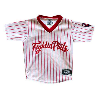 Reading Fightin Phils Toddler Home Pinstripe Jersey