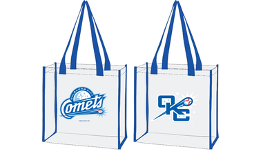 OKC Comets Clear Stadium Tote