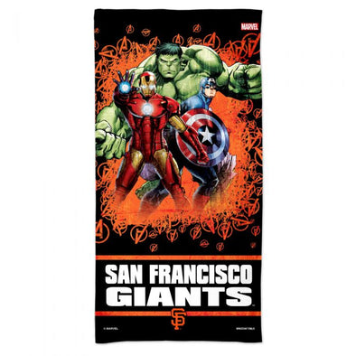 TOWEL SF MARVEL, SACRAMENTO RIVER CATS