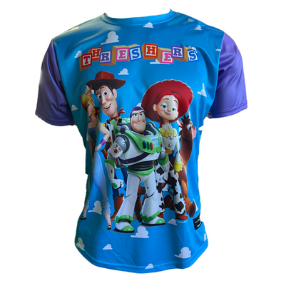 Clearwater Threshers OT Sports Youth Toy Story Sky Tee