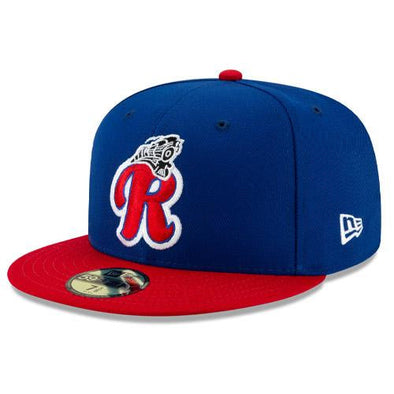 New Era 59Fifty Alt 1. Royal Blue & Red Train Retro Hat
