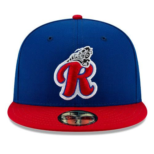 New Era 59Fifty Alt 1. Royal Blue & Red Train Retro Hat