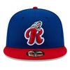 New Era 59Fifty Alt 1. Royal Blue & Red Train Retro Hat