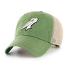 Myrtle Beach Pelicans 47 Brand Green and Khaki Alternate Adjustable Trawler Cap