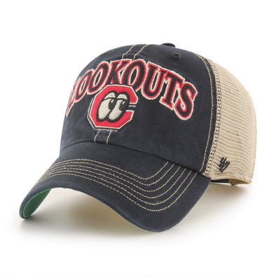 Chattanooga Lookouts Vintage Black Tuscaloosa '47 Clean Up