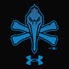 Myrtle Beach Pelicans Under Armour Black BL Pirate Tech Hood
