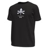 Myrtle Beach Pelicans Under Armour Black Pirate Tech Tee