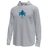 Myrtle Beach Pelicans Under Armour Gray BL Pirate Tech Hood