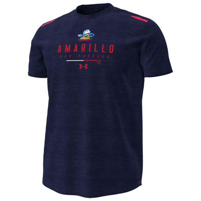 Amarillo Sod Poodles Under Armour Navy All Day Game Tee