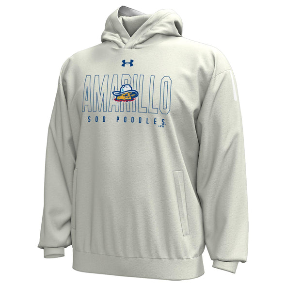 Amarillo Sod Poodles Under Armour Stone Gameday Knit Hoodie