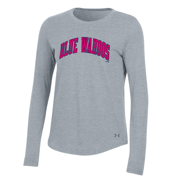 Pensacola Blue Wahoos Womens Under Armour Long Sleeve