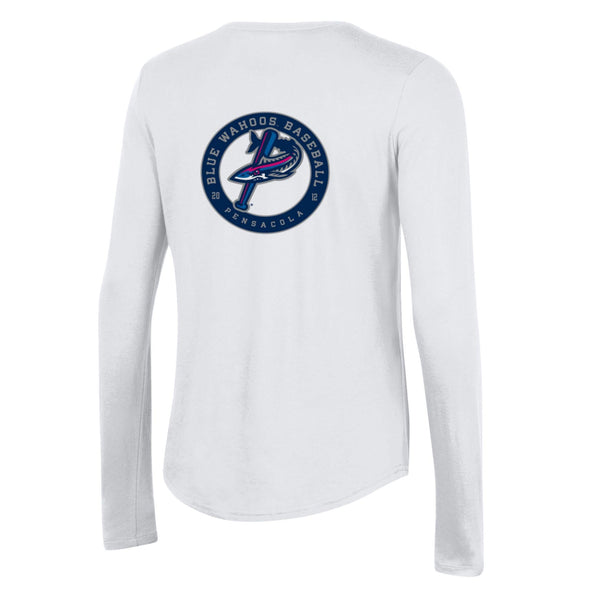 Pensacola Blue Wahoos Womens Under Armour Long Sleeve