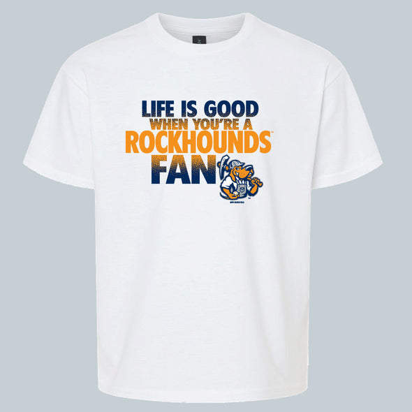 Midland RockHounds Youth Life is Good Tee