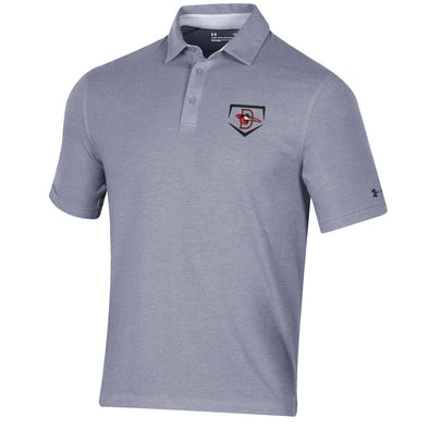 Delmarva Shorebirds Under Armour Men's Charged Cotton Polo Shirt Road Logo