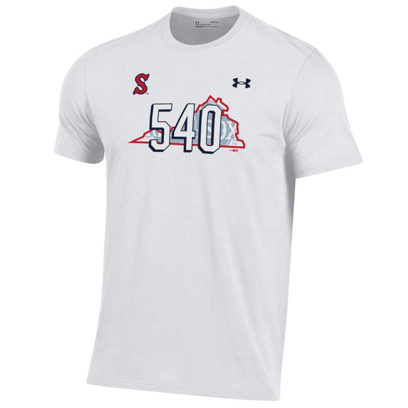 Salem Red Sox Under Armour White 540 Short Sleeve Tee