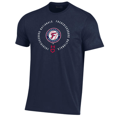 UA Navy FredNats Circle Tee