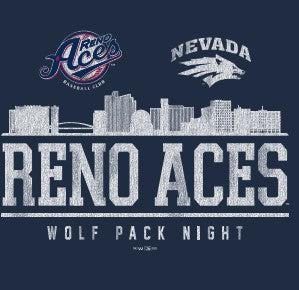 Reno Aces 2023 University of Nevada Reno Tee