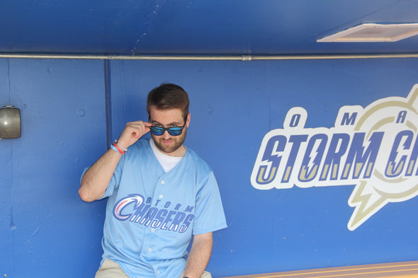 Omaha Storm Chasers Replica Powder Blue Alternate Jersey