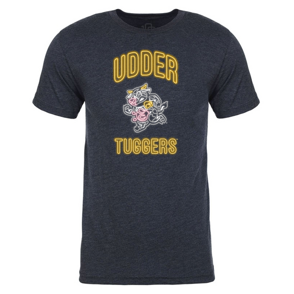 Navy Udder Tuggers Neon Tee