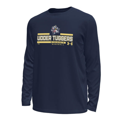 Udder Tuggers Under Armour Navy Tech Stretch Long Sleeve Tee