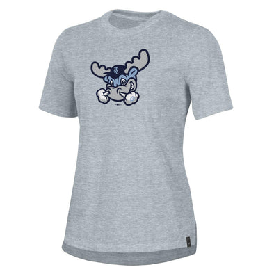 Wilmington Blue Rocks Ladies UA Steel Heather Performance Cotton Tee
