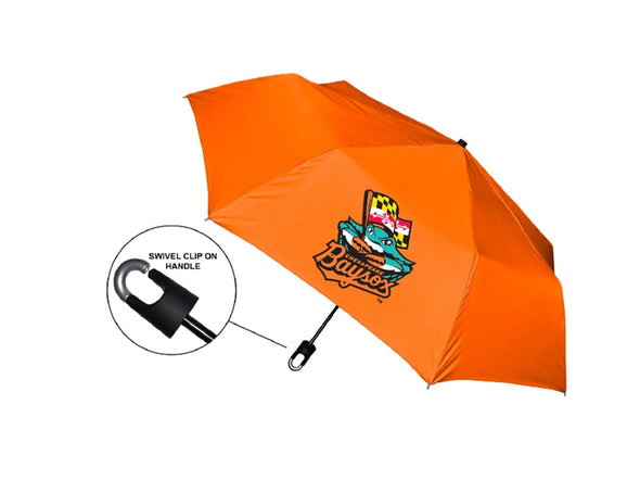 Chesapeake Baysox Clip Mini Folding UMBRELLA