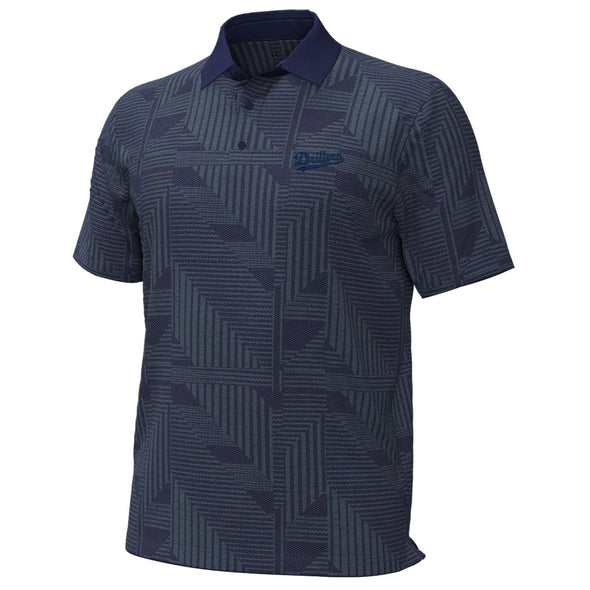 Under Armour Navy Geometric Polo