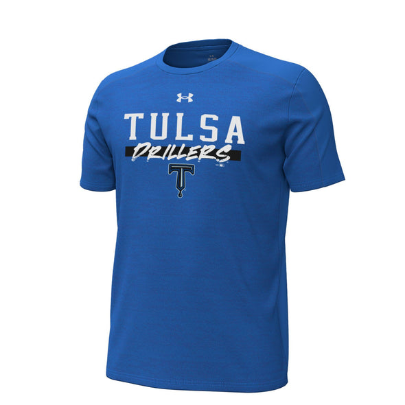 Under Armour Royal Blue Wave Tech T Shirt