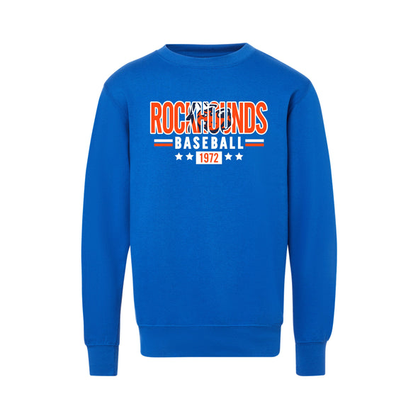 Midland RockHounds Uni-Sex Fundamental Fleece Crew