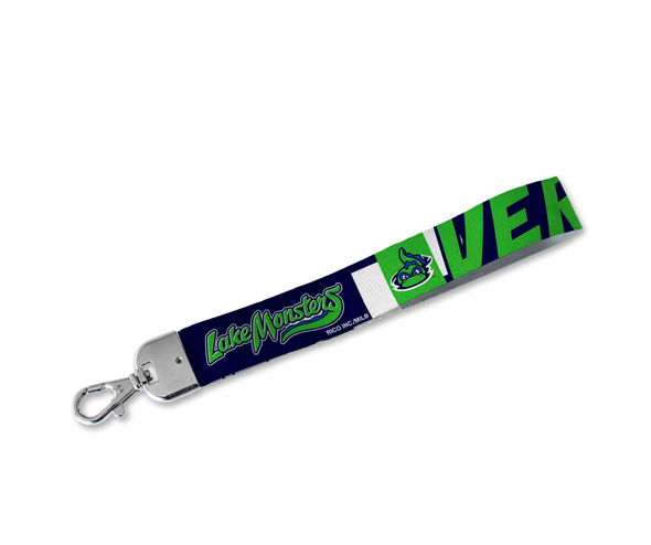 Vermont Lake Monsters Wristlet Key Chain