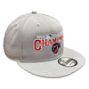 Jacksonville Jumbo Shrimp New Era Gray 2025 Triple A National Champions 9Fifty
