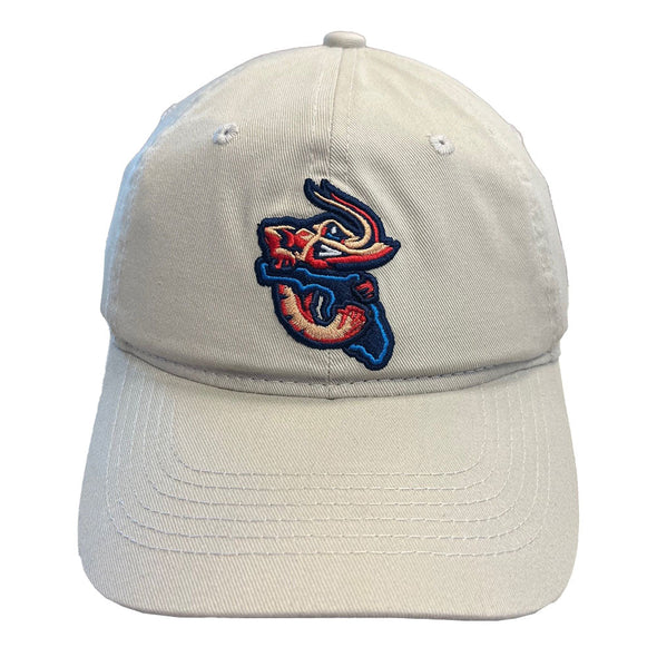 Jacksonville Jumbo Shrimp OC Sports Stone Adjustable Strapback Cap