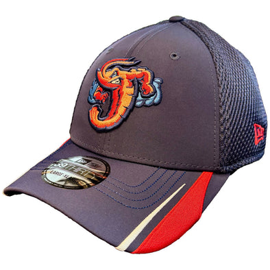 Jacksonville Jumbo Shrimp New Era OTC Linear 39Thirty