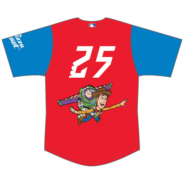 Jacksonville Jumbo Shrimp OT Sports Toy Story Youth Replica Jersey