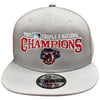 Jacksonville Jumbo Shrimp New Era Gray 2025 Triple A National Champions 9Fifty