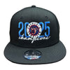 Jacksonville Jumbo Shrimp New Era Black 2025 Triple A National Champions 9Fifty