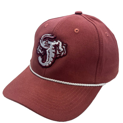 Jacksonville Jumbo Shrimp OC Sports Lake Red Rope Snapback