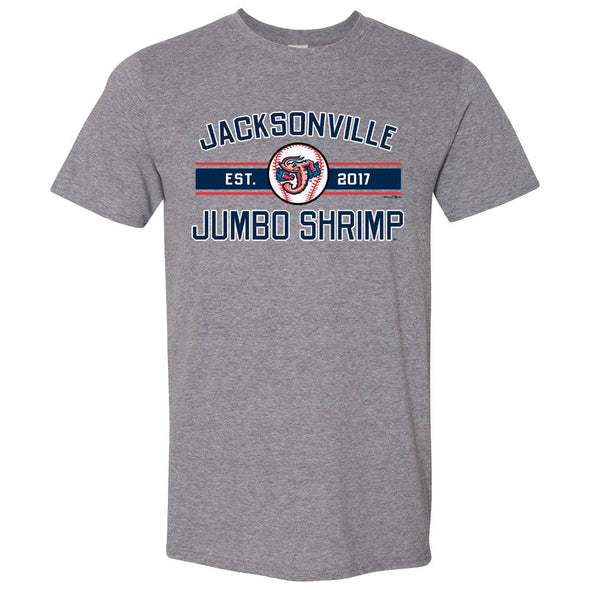 Jacksonville Jumbo Shrimp GoTeez Ball Stripe Tee