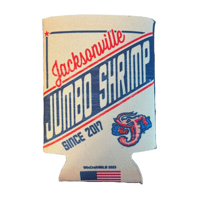 Jacksonville Jumbo Shrimp Wincraft 12 oz Retro Koozie