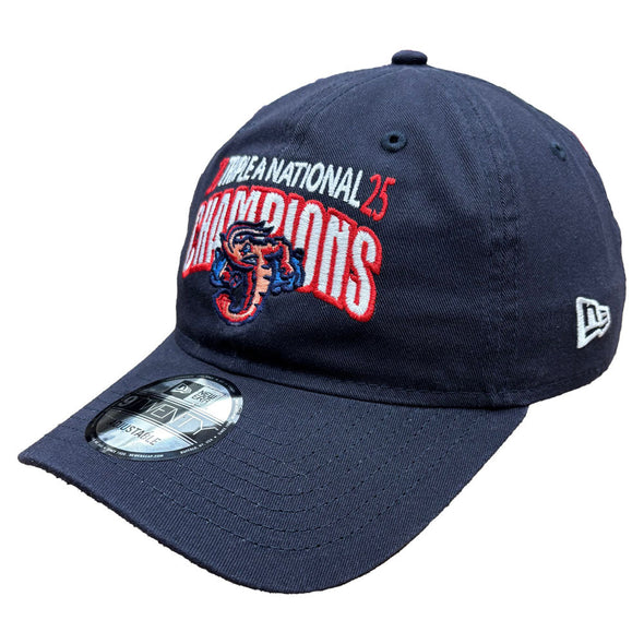 Jacksonville Jumbo Shrimp New Era Navy 2025 Triple A National Champions 9Twenty