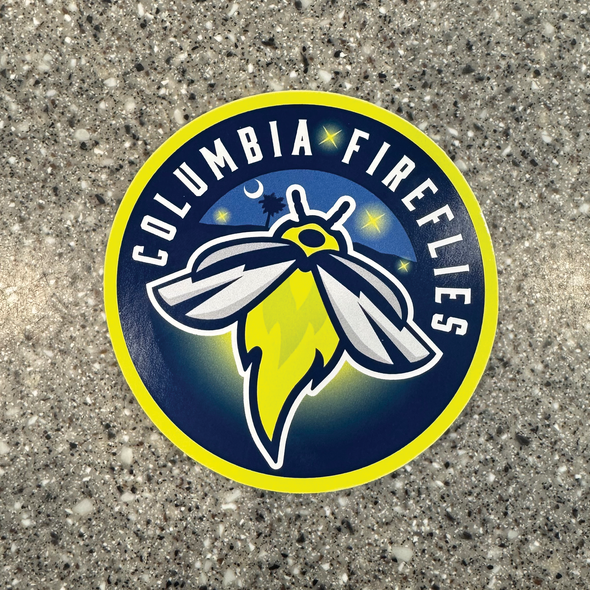 PSG Fireflies Primary Logo 4'' Decal
