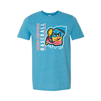 Jacksonville Jumbo Shrimp GoTeez Honey Drippers Big Team Logo Tee