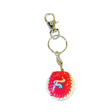 Fightin Phils Baseball Keychain