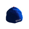 New Era 39Thirty Alt. 1 Royal Blue and Red Train Retro Stretch-Fit Hat