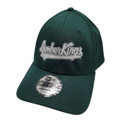 New Era 39Thirty - Stretch Fit Cap - Dark Green Script