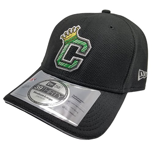 Clinton LumberKings Black C-Crown 39Thirty Stretch Fit Cap